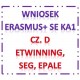 Erasmus+ wniosek KA1 cz.D eTwinning, SEG, Epale